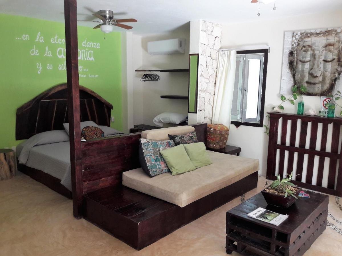 Lunah Xcacel Suites Chemuyil الغرفة الصورة